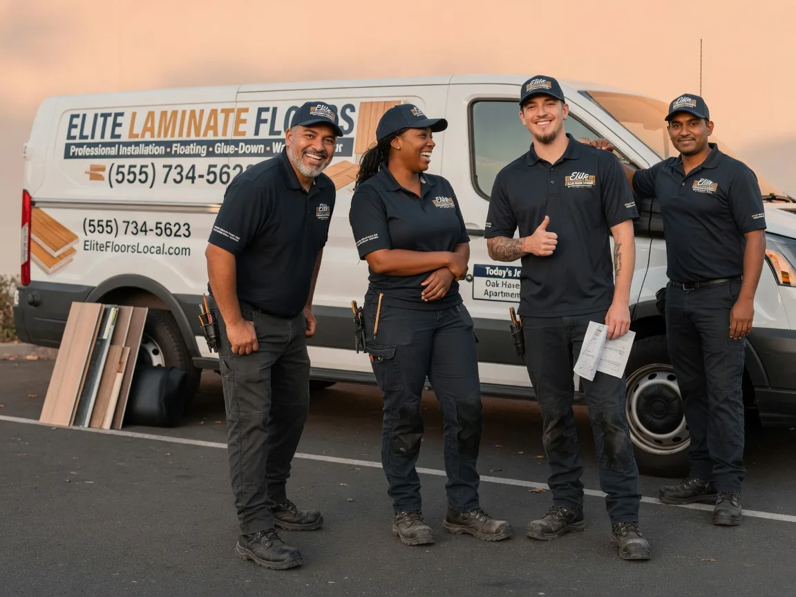 Laminate flooring installation company in Anderson, IN